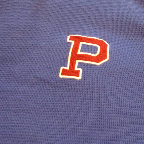 Polo Ralph Lauren Men Large Red White Blue Long Sleeve Sleepwear Shirt - Picture 3 of 8